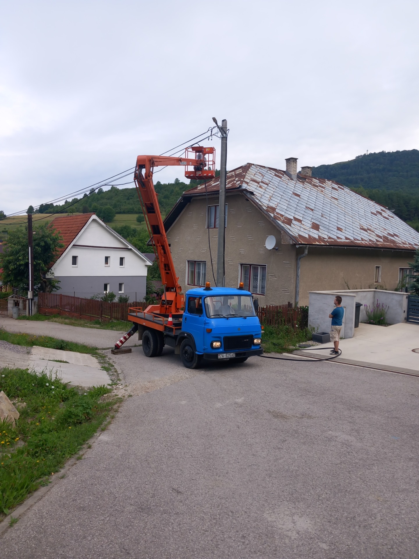 Inštalácia elektrickej prípojky