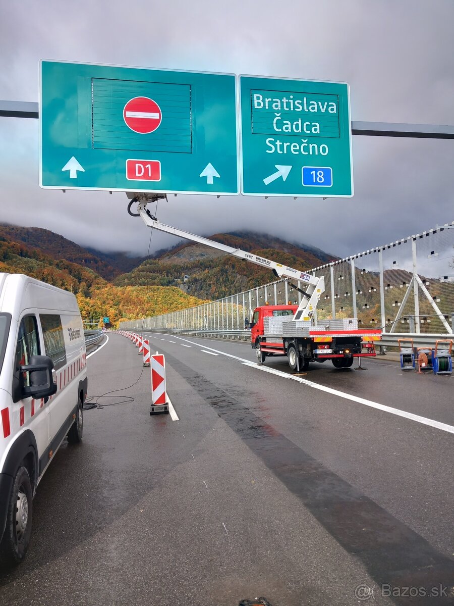 Elektricka inštalácia značenia