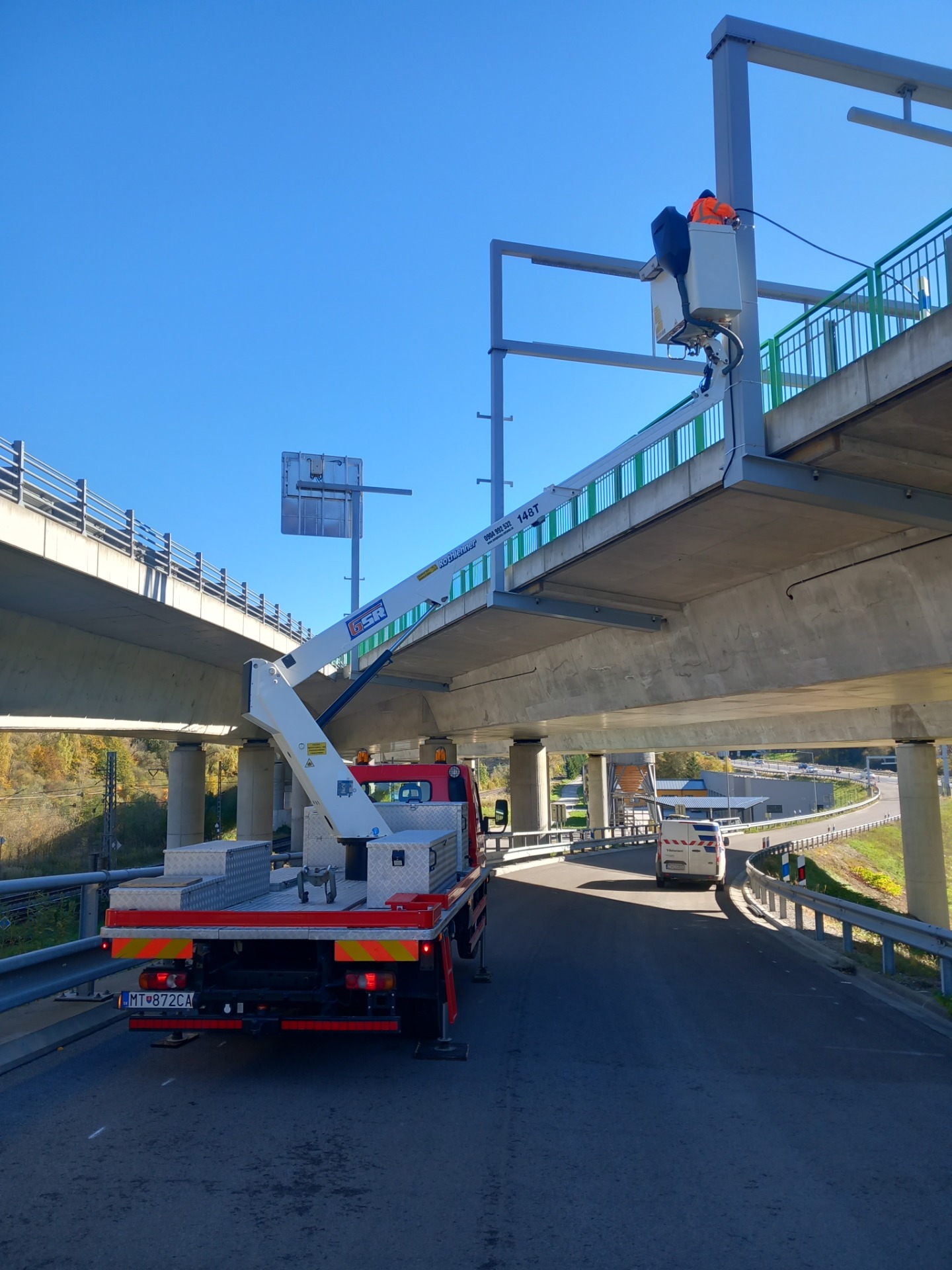 Elektrická inštalácia značenia