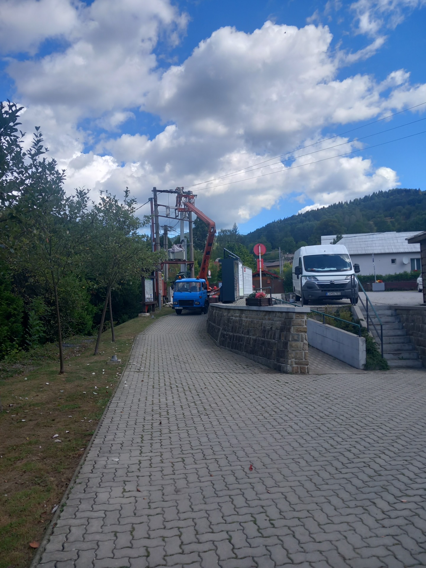 Náter trafostanice